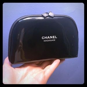 Chanel Beauty cosmetic makeup pouch